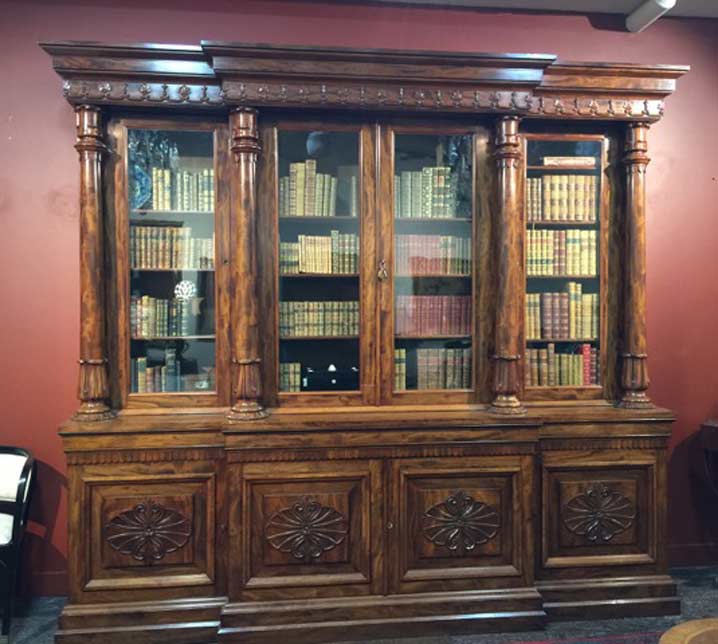 antique furniture  bookcase