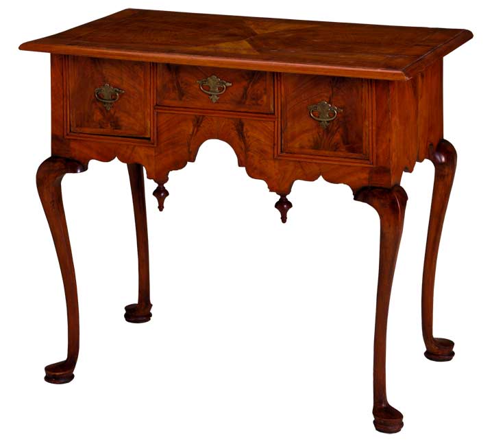 antique timber desk